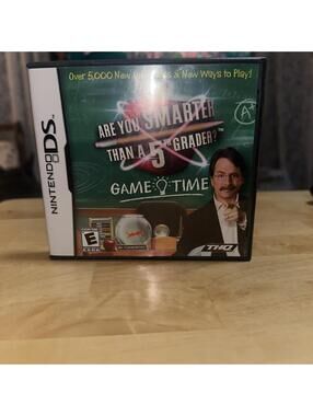 Are You Smarter Than a 5th Grader Game Time (Nintendo DS, 2009)